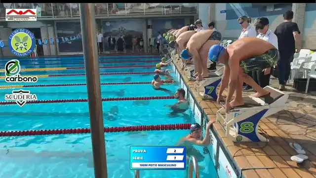 100m Peito Masculino - Série 7