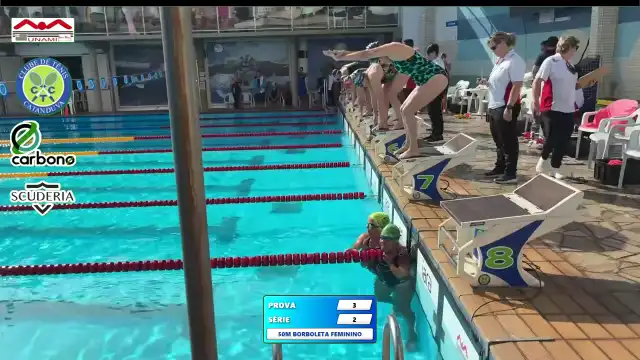 50m Borboleta Feminino - Série 2