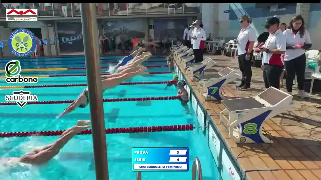 50m Borboleta Feminino - Série 4
