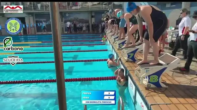 50m Borboleta Feminino - Série 5