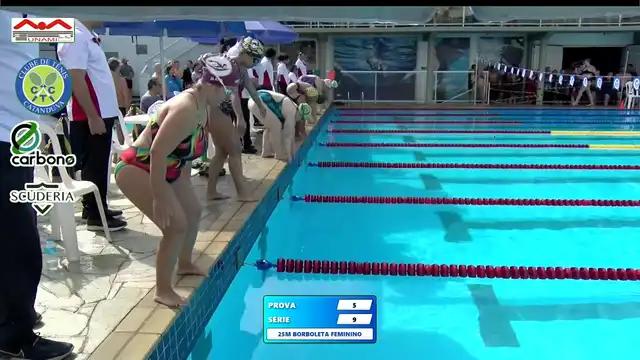 25m Borboleta Feminino - Série 9