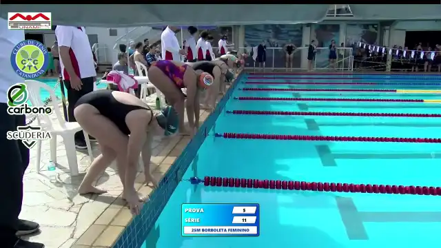 25m Borboleta Feminino - Série 11