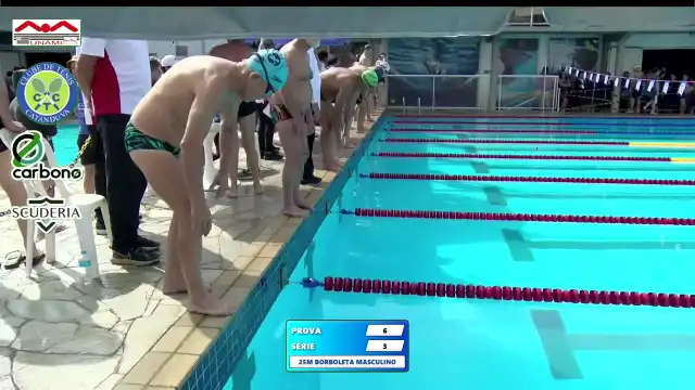 25m Borboleta Masculino - Série 3