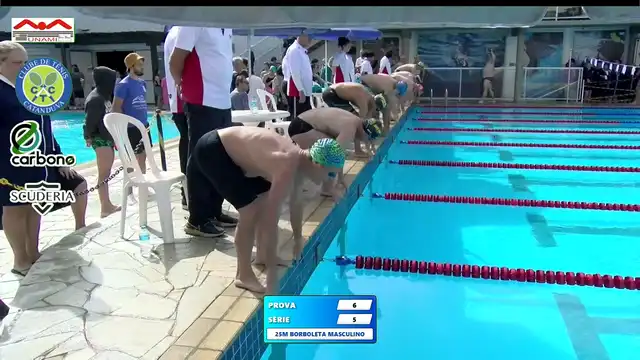 25m Borboleta Masculino - Série 5