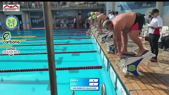 50m Borboleta Masculino - Série 2