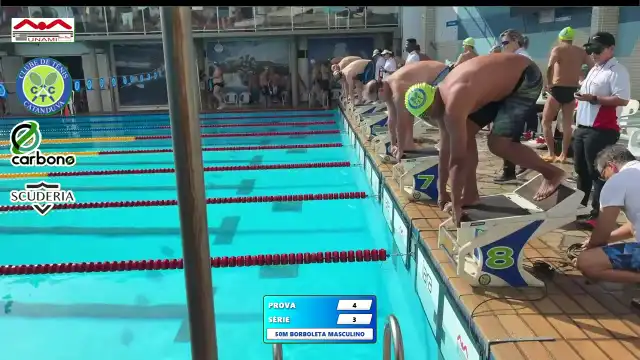 50m Borboleta Masculino - Série 3