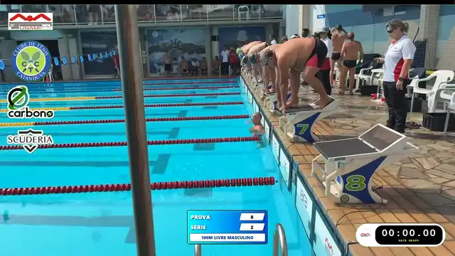 100m Livre Masculino - Série 2