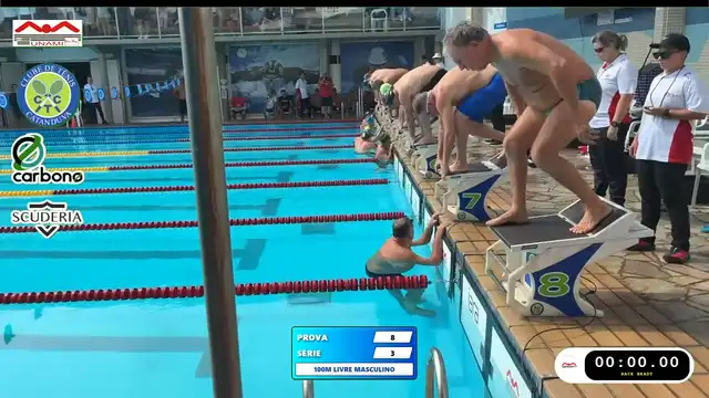 100m Livre Masculino - Série 3