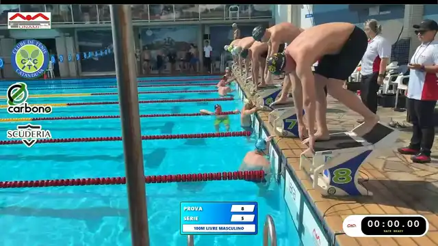 100m Livre Masculino - Série 6