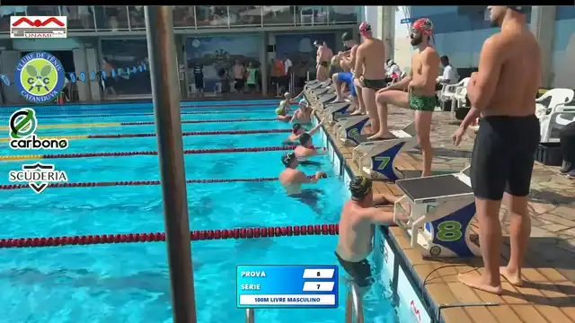 100m Livre Masculino - Série 7