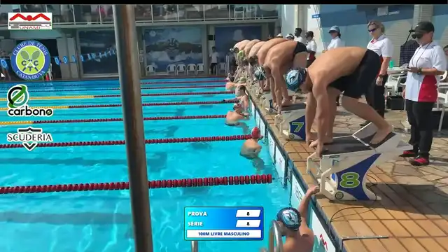 100m Livre Masculino - Série 8