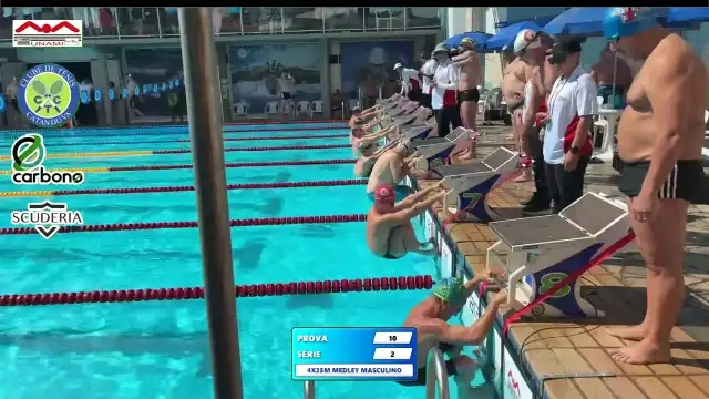 Revezamento 4×25m Medley Masculino - Série 2