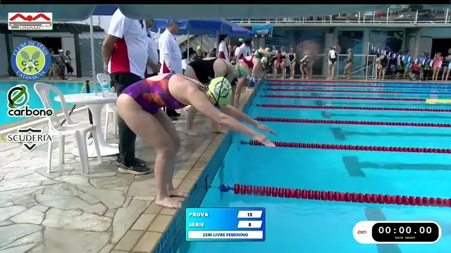 25m Livre Feminino - Série 8