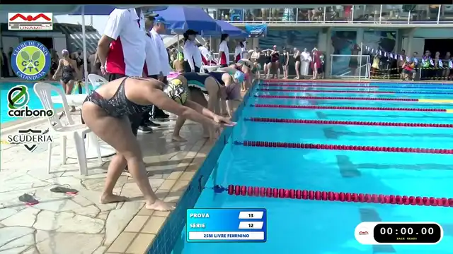 25m Livre Feminino - Série 13