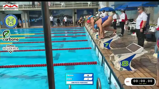 50m Peito Feminino - Série 2