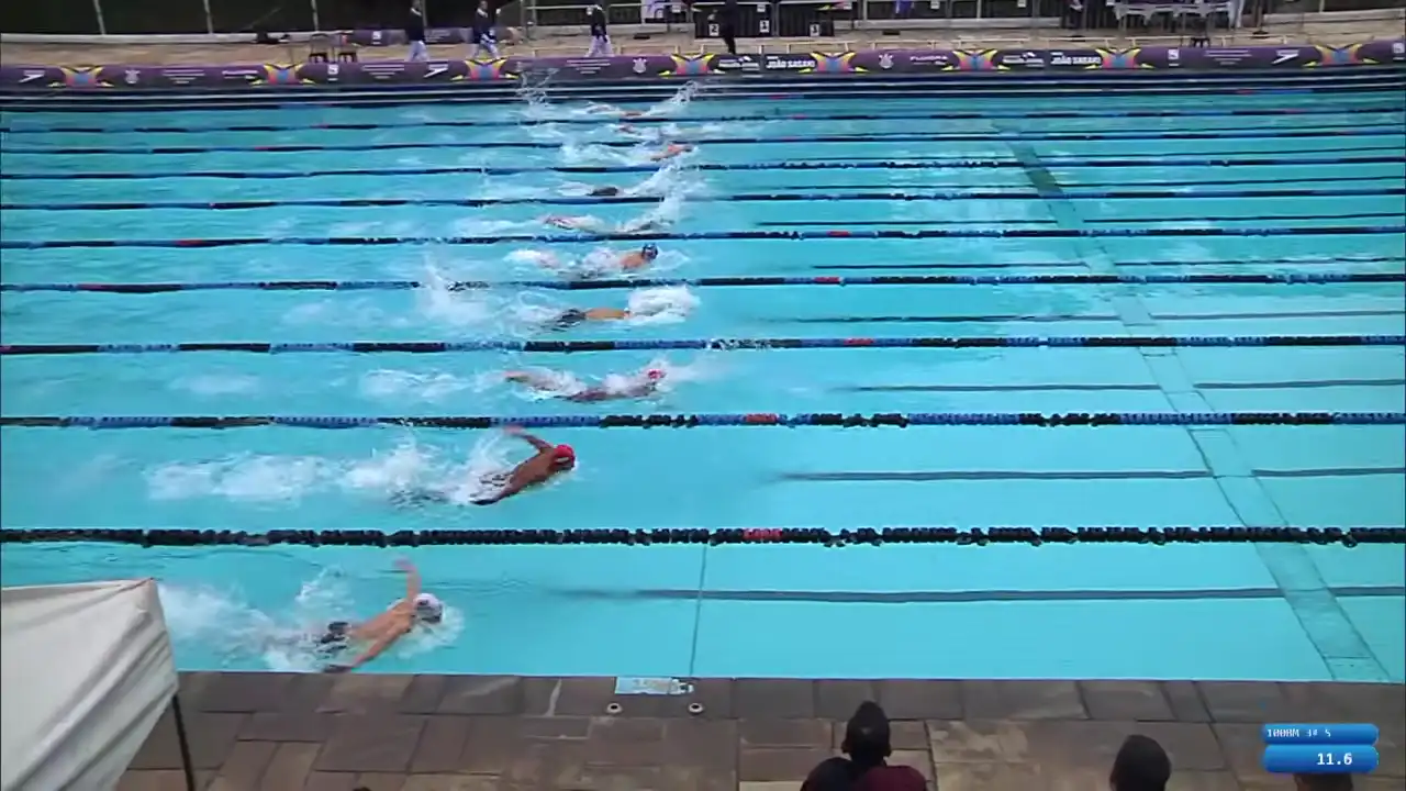 100m Borboleta Masculino - Série 3 - Juvenil 2