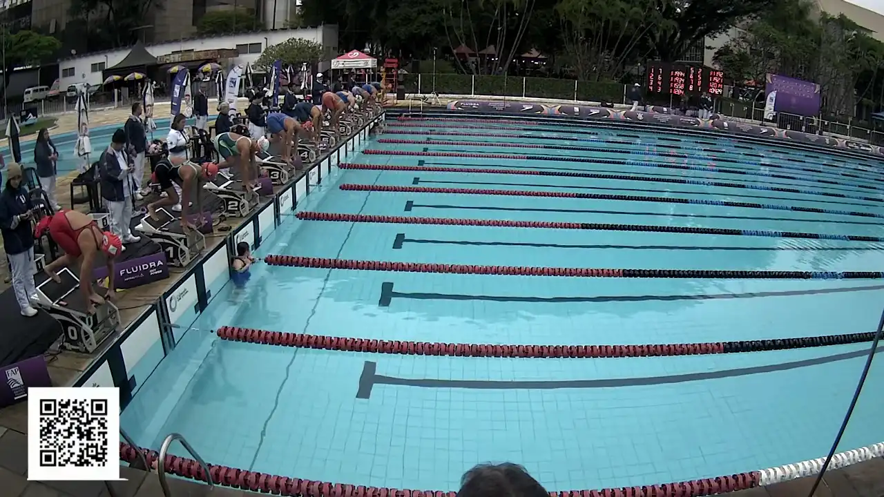 100m Borboleta Feminino - Série 2 - Juvenil 1