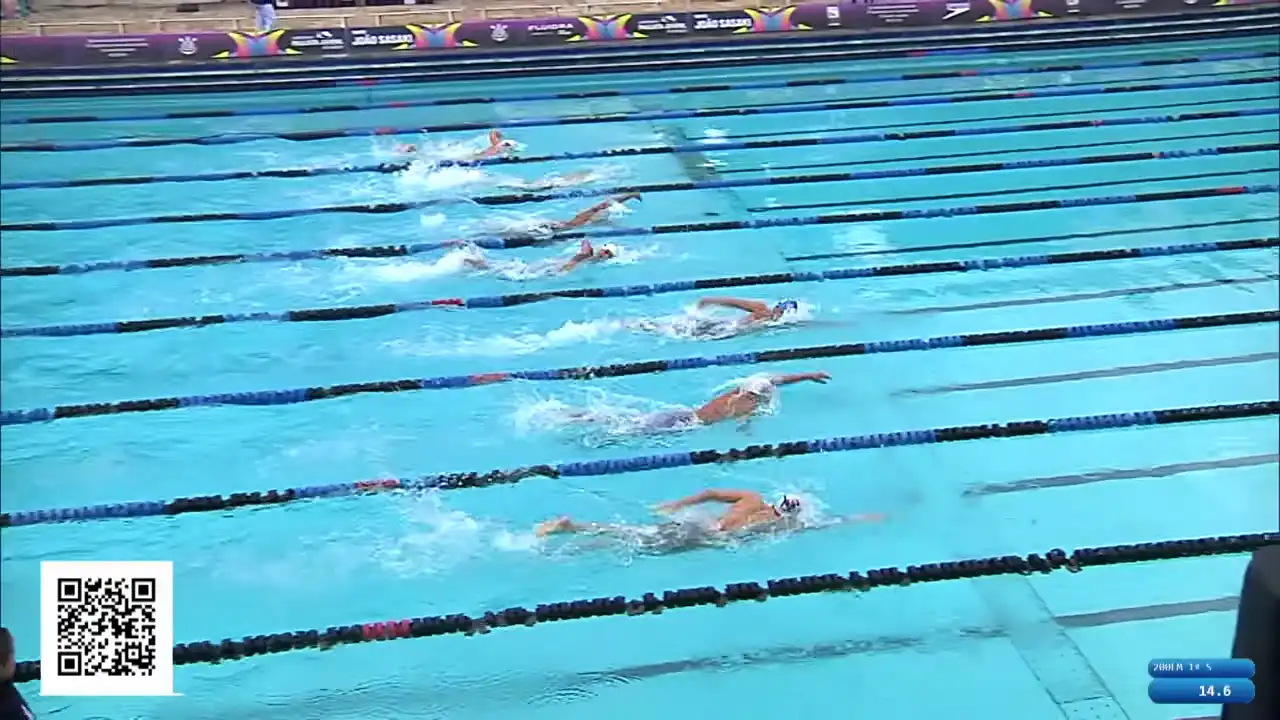 200m Livre Masculino - Série 1 - Juvenil 2