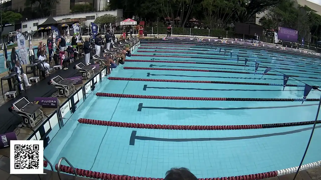 Revezamento 4×100m Medley Feminino - Série 1 - Juvenil 2