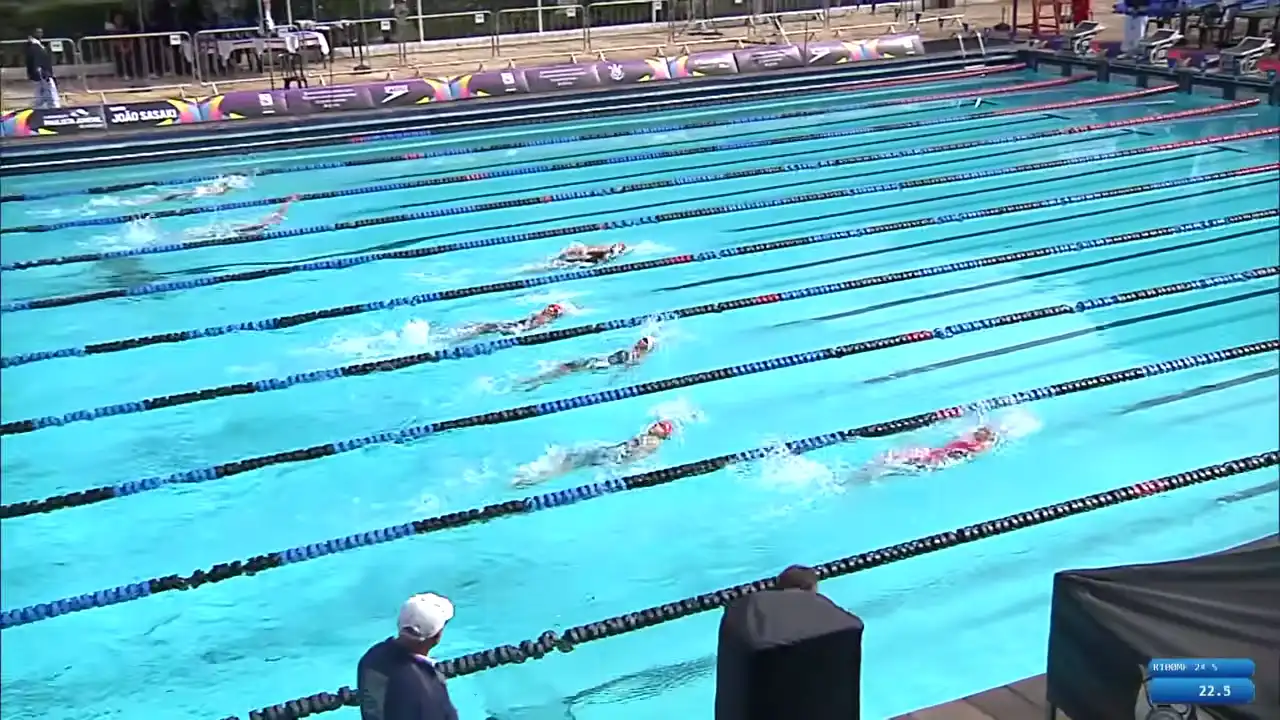 Revezamento 4×100m Medley Feminino - Série 2 - Juvenil 2