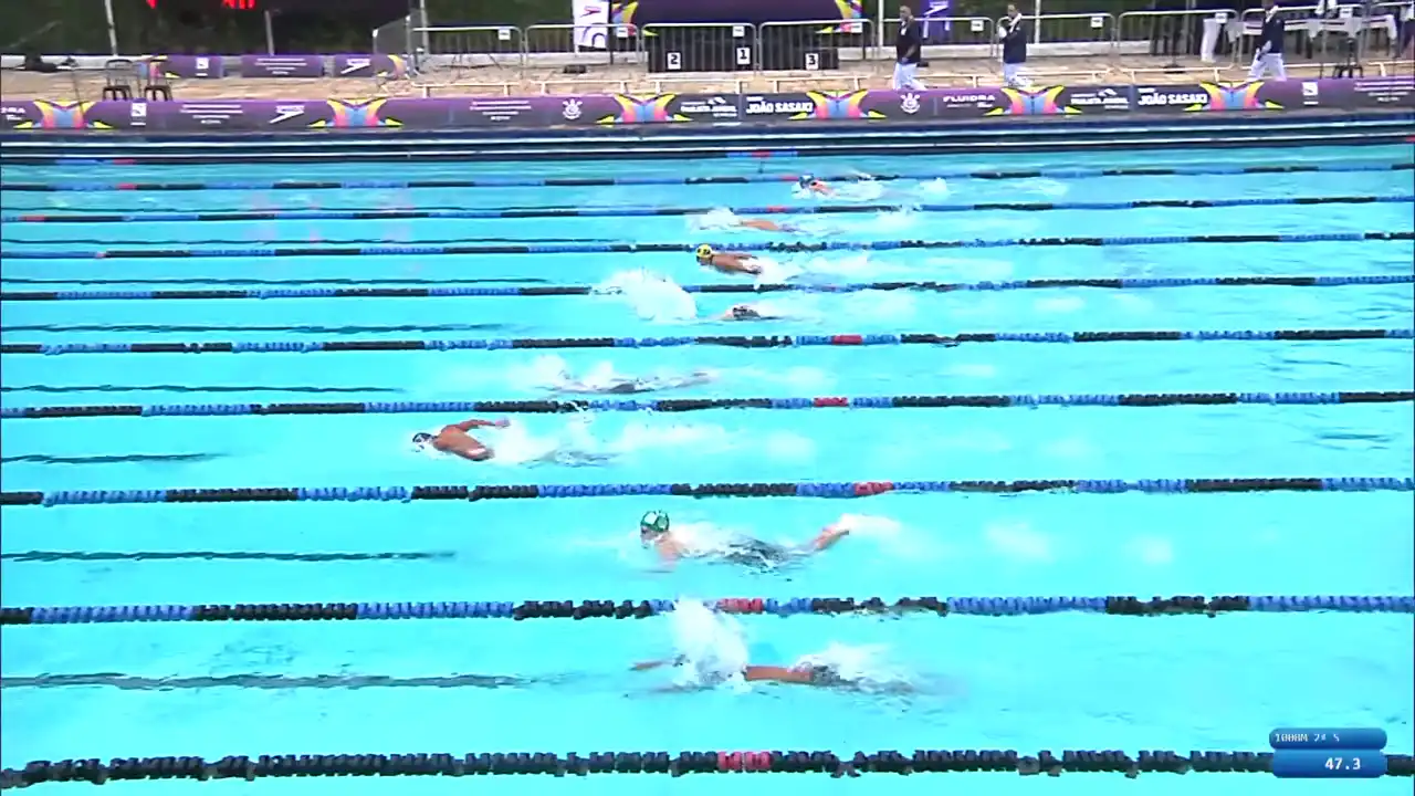 100m Borboleta Masculino - Série 2 - Juvenil 1