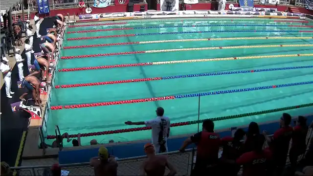 100m Borboleta Masculino - Série 1 - Juvenil 2