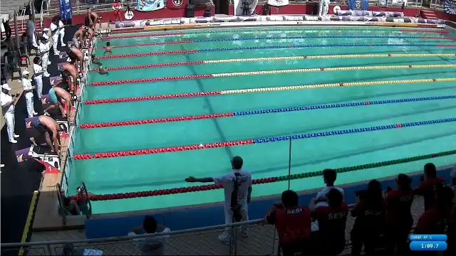 100m Borboleta Masculino - Série 5 - Juvenil 2