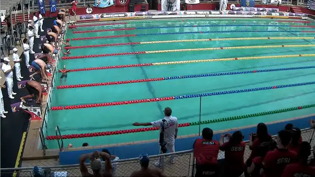 100m Borboleta Masculino - Série 2 - Juvenil 1
