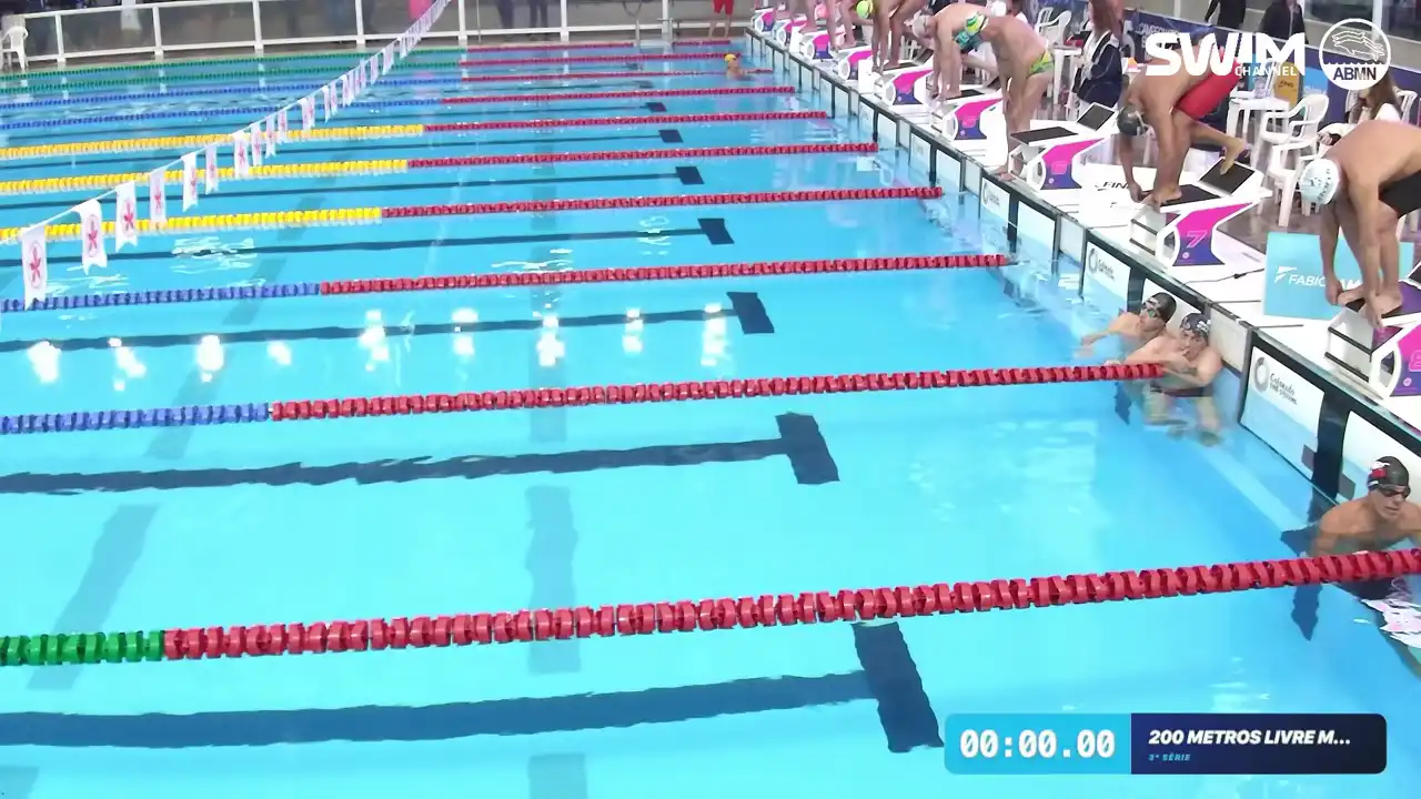 200m Livre Masculino - Série 3