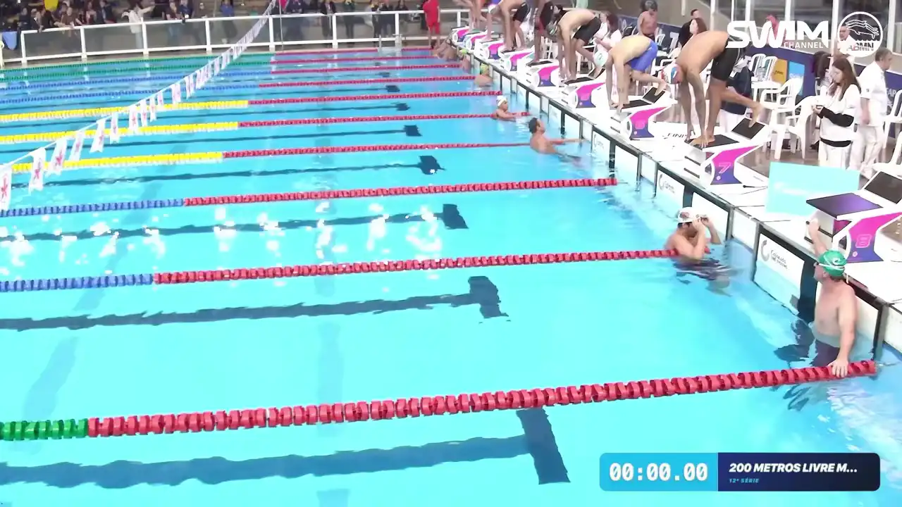 200m Livre Masculino - Série 12