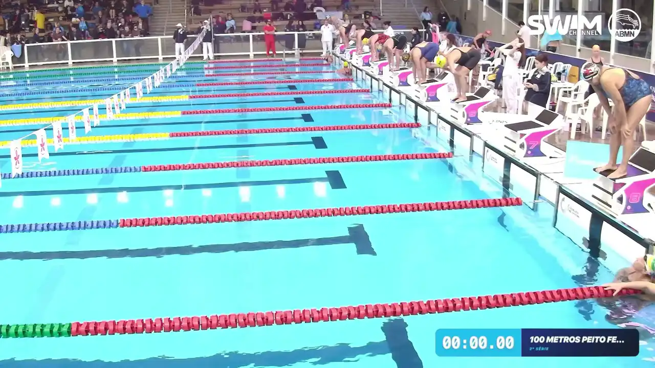 100m Peito Feminino - Série 2