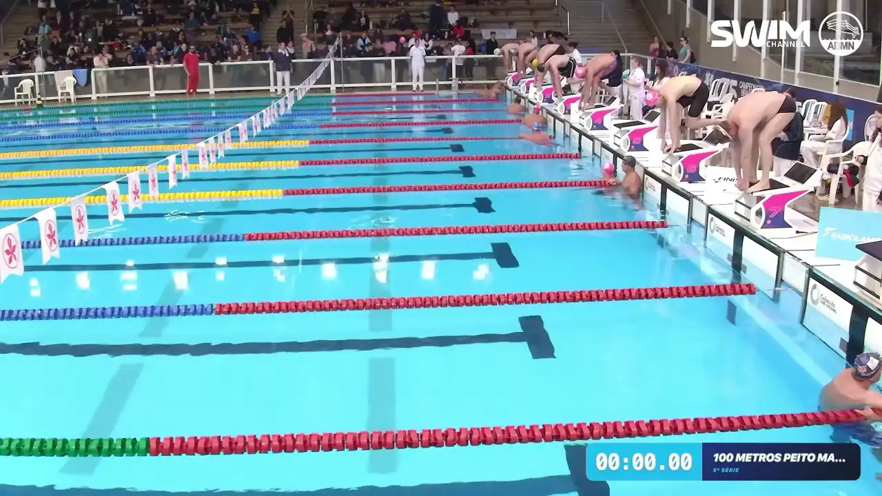 100m Peito Masculino - Série 5