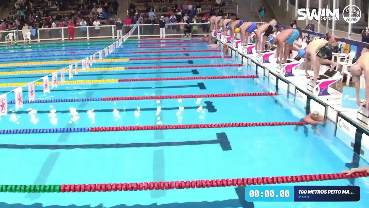 100m Peito Masculino - Série 9