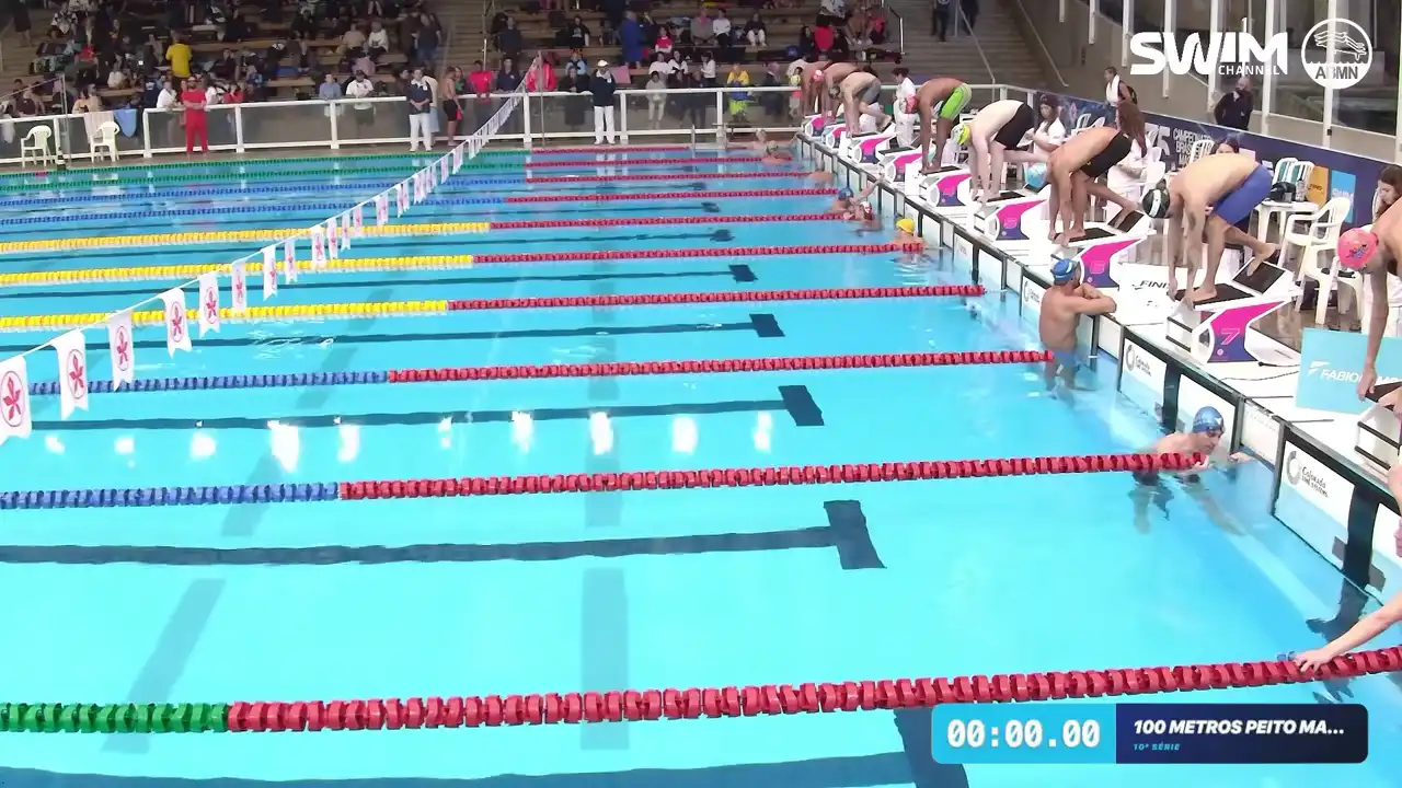 100m Peito Masculino - Série 10