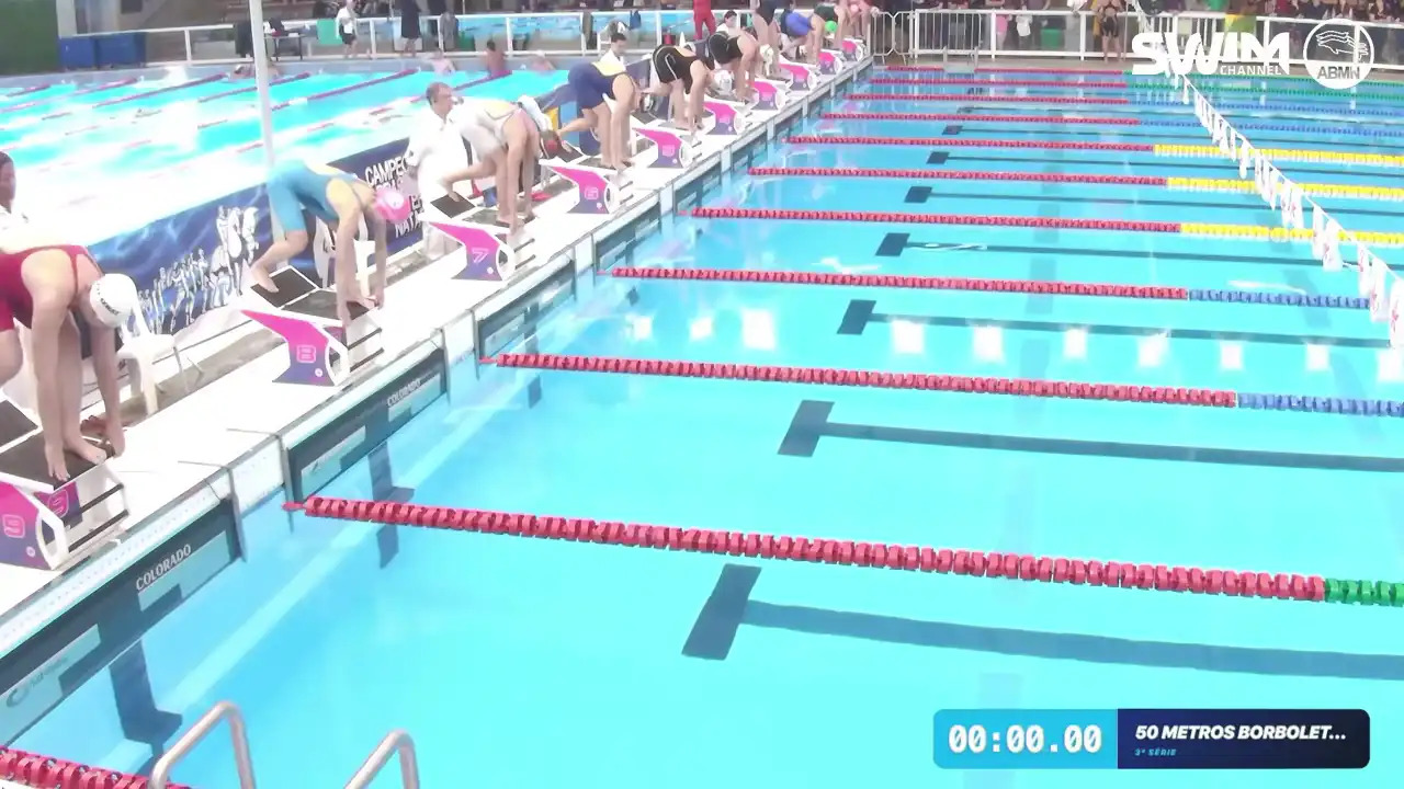 50m Borboleta Feminino - Série 3