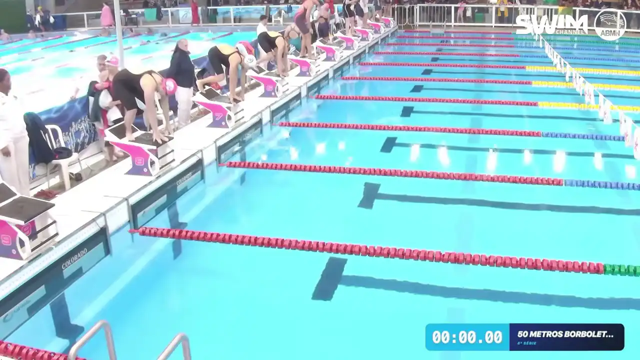 50m Borboleta Feminino - Série 4