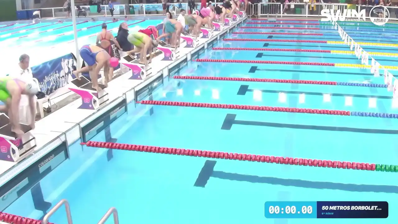 50m Borboleta Feminino - Série 6