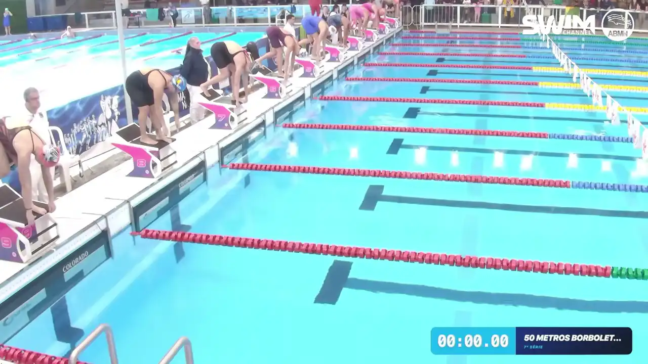 50m Borboleta Feminino - Série 7