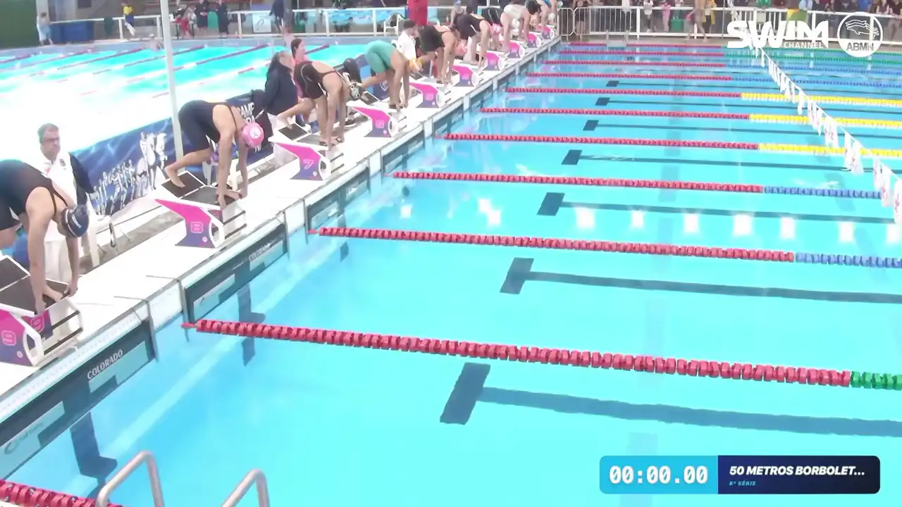 50m Borboleta Feminino - Série 8