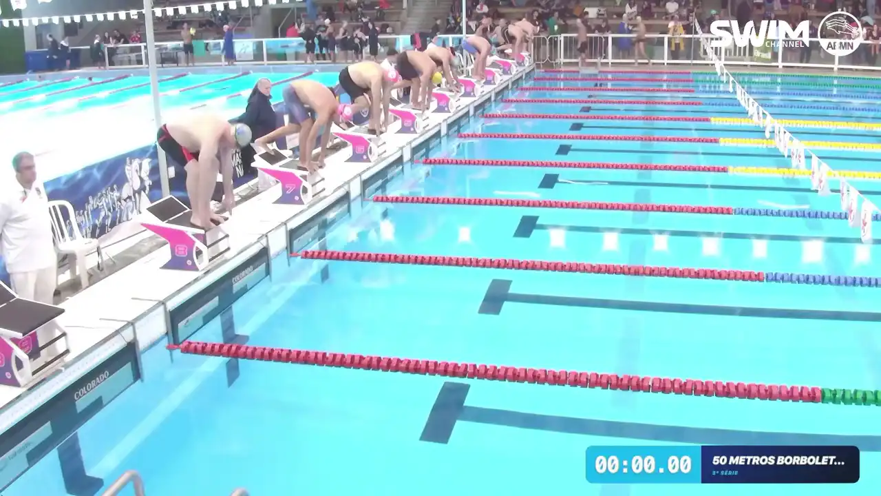 50m Borboleta Masculino - Série 3