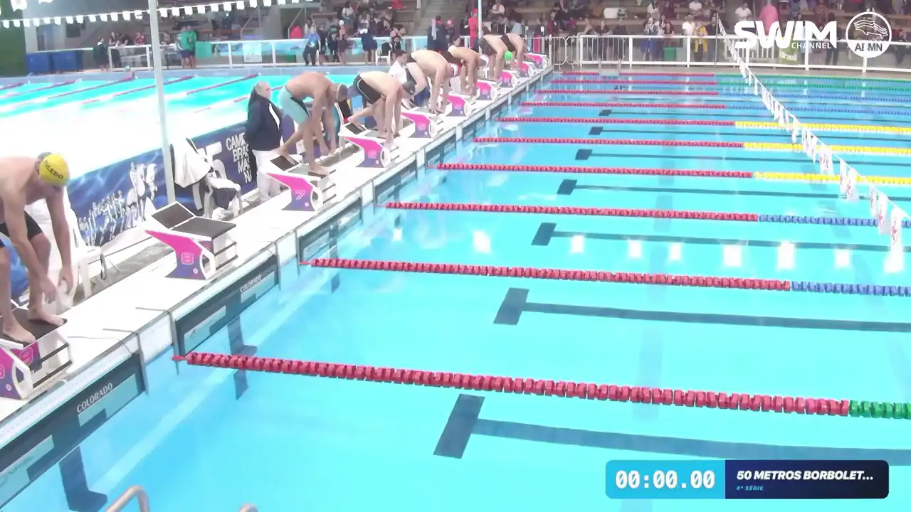 50m Borboleta Masculino - Série 4