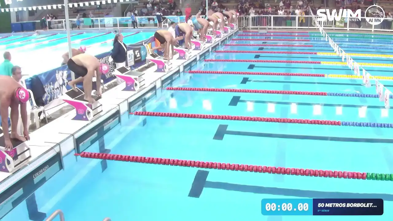 50m Borboleta Masculino - Série 5