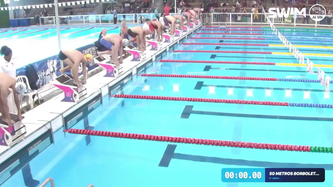 50m Borboleta Masculino - Série 6