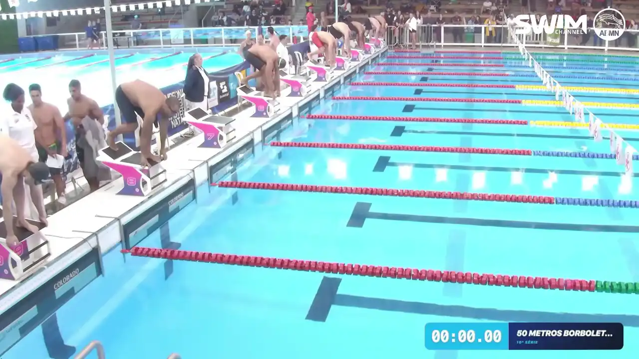50m Borboleta Masculino - Série 10