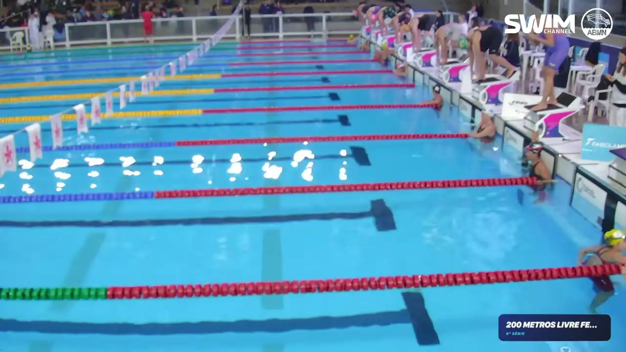 200m Livre Feminino - Série 8