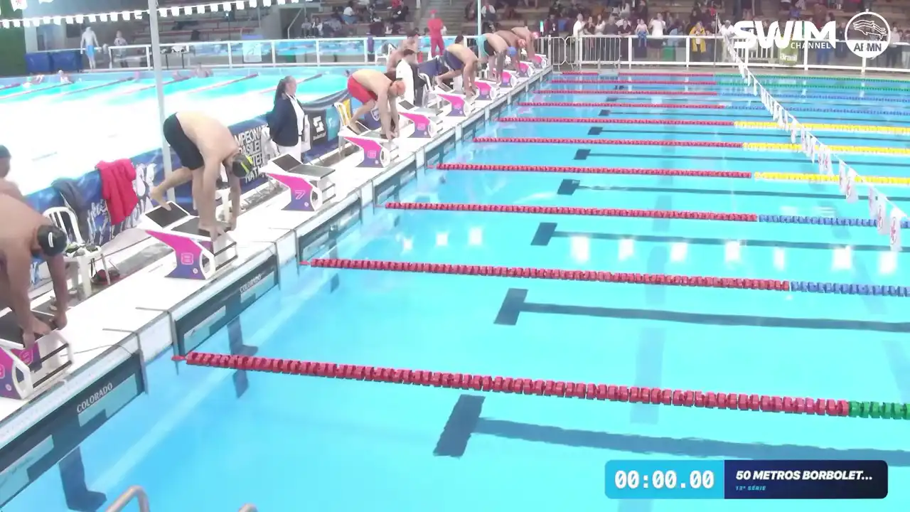 50m Borboleta Masculino - Série 13