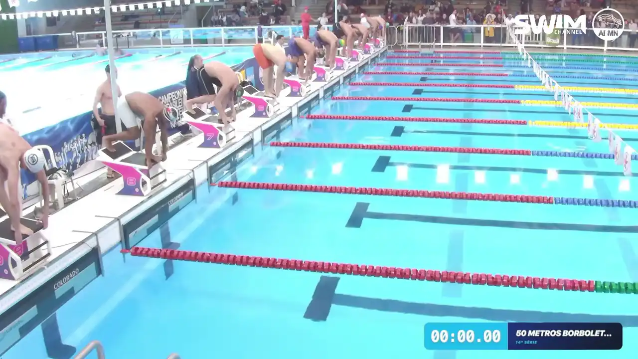 50m Borboleta Masculino - Série 14