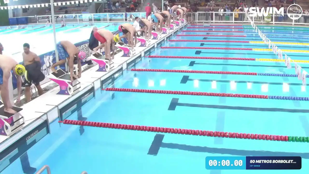 50m Borboleta Masculino - Série 15