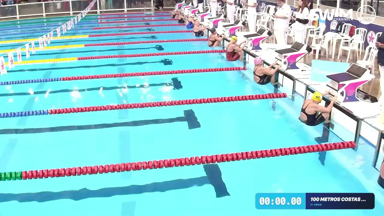 100m Costas Feminino - Série 2