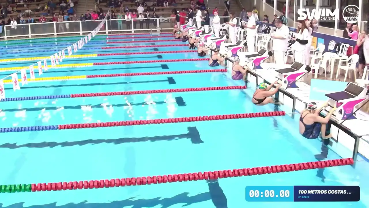100m Costas Feminino - Série 3